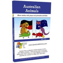 Aussie Animals Theme & Shorts Stories/Fun Facts & Printables- Click Here For Details!